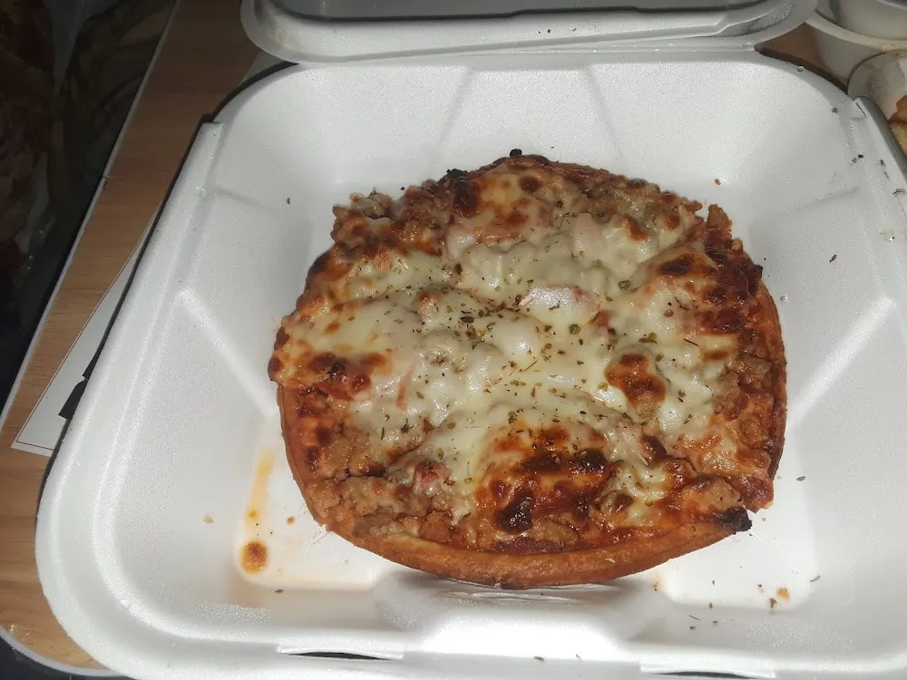 Personal Meat Pizza