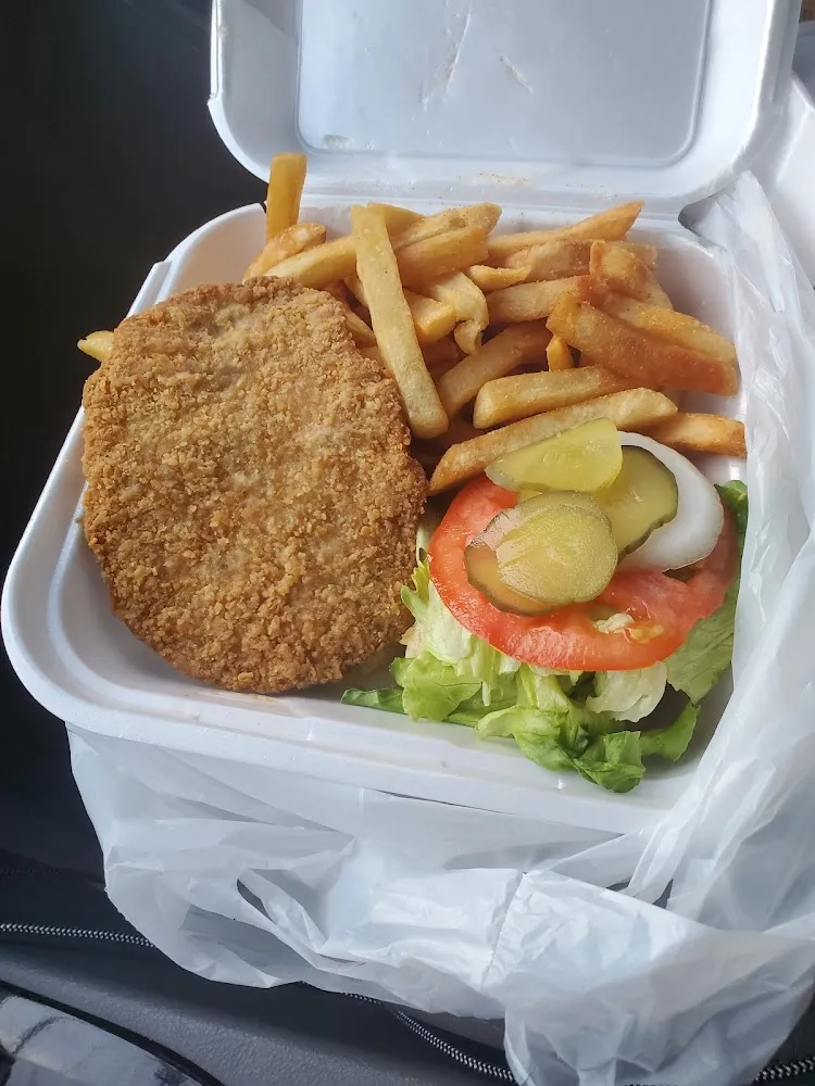 Tenderloin Meal with Fries and Soda